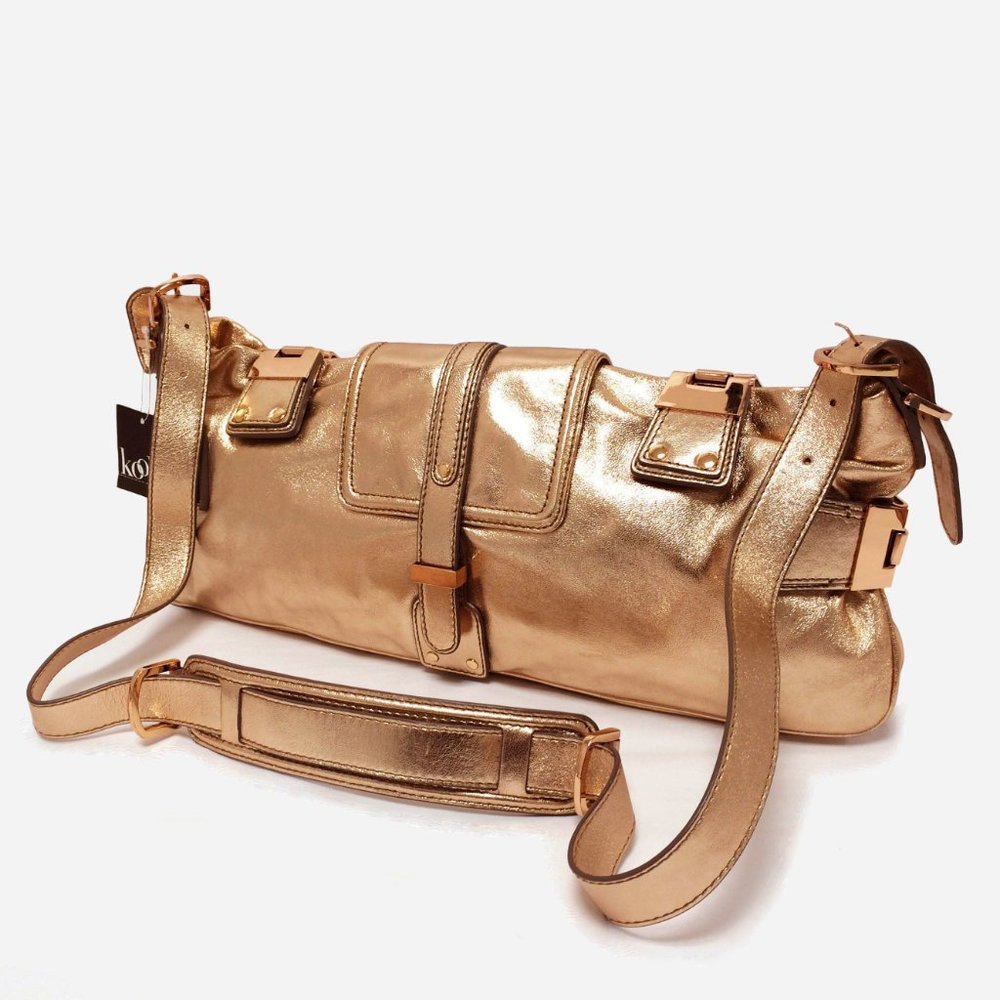 KOOBA Harlan Leather Shoulder Bag